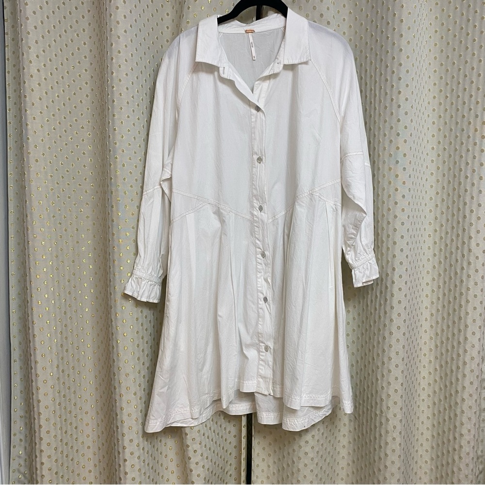 FREE PEOPLE  Hannah Poplin Dress